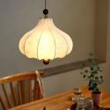 Modern Hanging Light Living Room Bedroom Printed Lantern Ceiling Light 3 Bulbs
