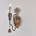 Retro Wall Sconce Living Room Bedroom American Style Old Candle Wall Lamp
