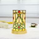 Knot Table Lamp European Retro Stained Glass LED Desk Lamp